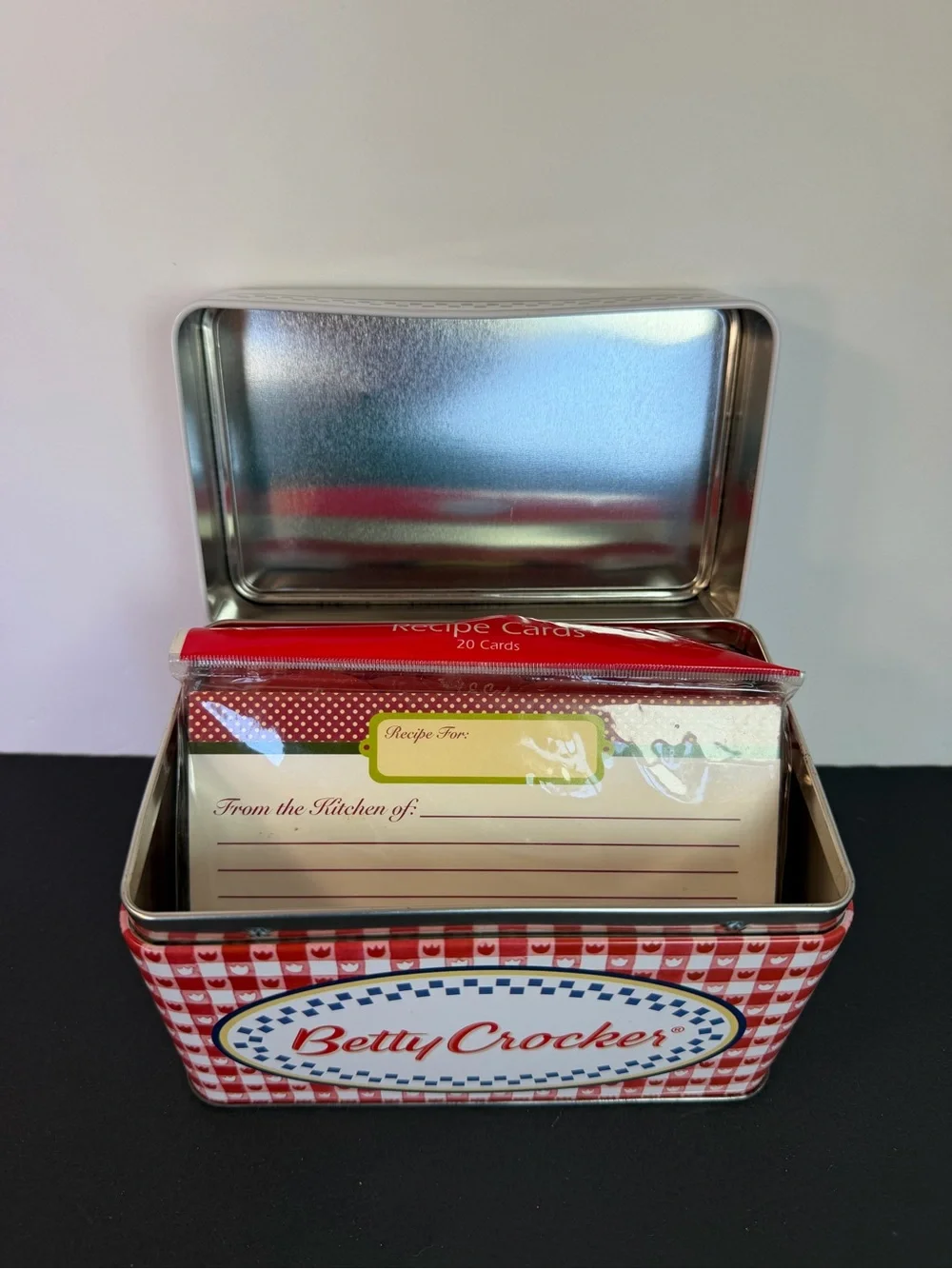 Vintage Betty Crocker Keepsake Recipe Box 16 Classic Recipes - Complete